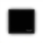 Portafoglio Coach pelle vitello sportivo nero uomo spazioso