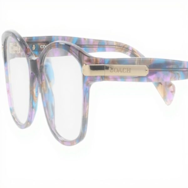 Montature Coach Donna HC6065 Rettangolari Tartaruga Viola