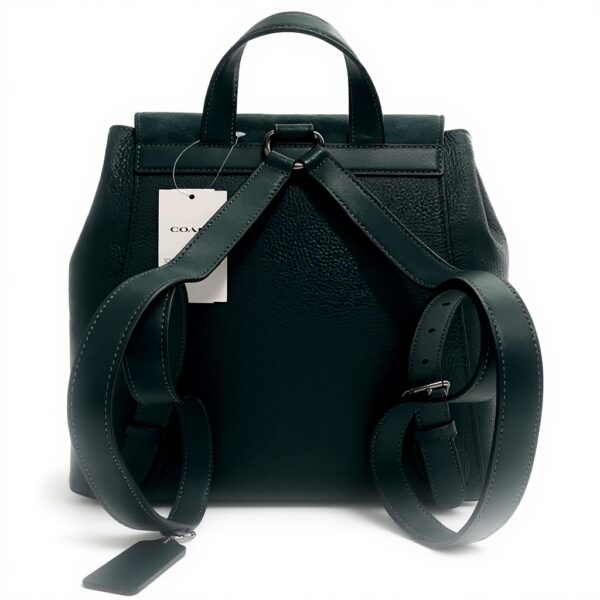 Zaino Coach Kleo donna pelle ciottoli tasche multifunzione