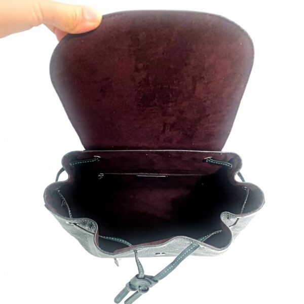 Zaino Coach Kleo donna pelle ciottoli tasche multifunzione