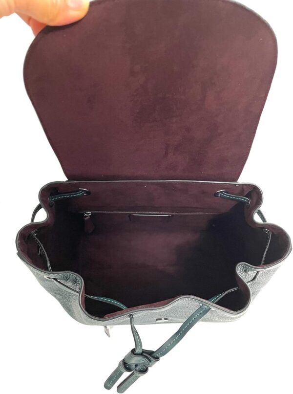 Zaino Coach Kleo donna pelle ciottoli tasche multifunzione-5