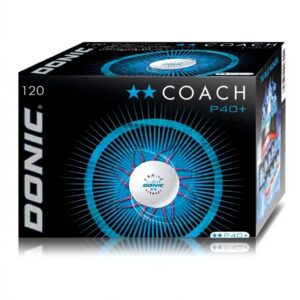 Palline ping pong Donic P40 120 pezzi plastica bianco