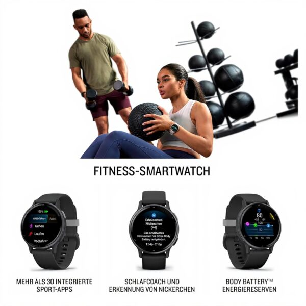 Garmin vívoactive 5 Smartwatch AMOLED GPS Cardio