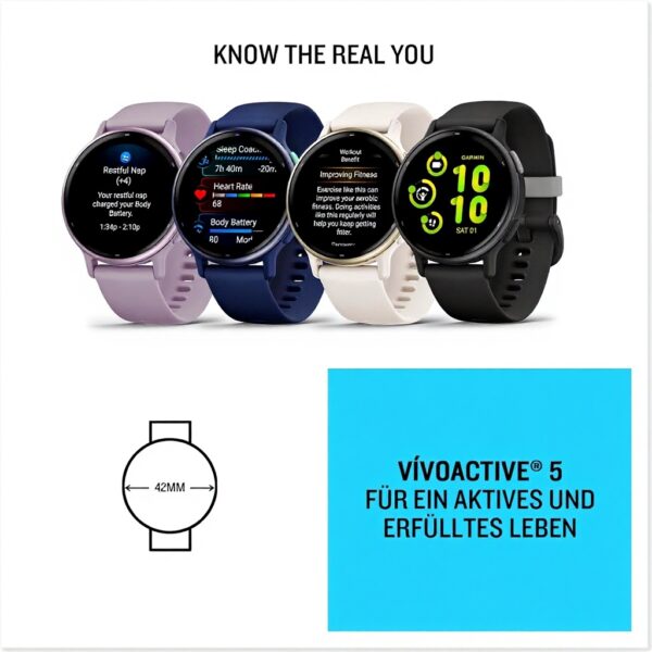 Garmin vívoactive 5 Smartwatch AMOLED GPS Cardio