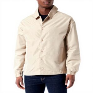 JACK amp JONES Coach Jacket Lightweight Mens Crockery Color