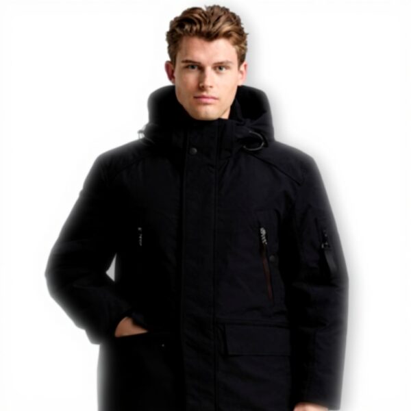 Parka Uomo Tom Tailor Cappotto Comodo Vestibilità Ottimale