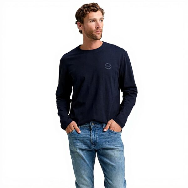 Maglietta Uomo Tom Tailor Maniche Lunghe Comfort Colori