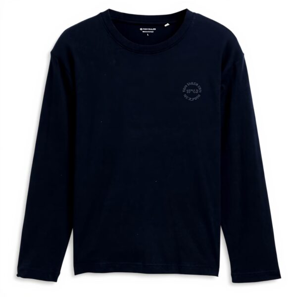 Maglietta Uomo Tom Tailor Maniche Lunghe Comfort Colori