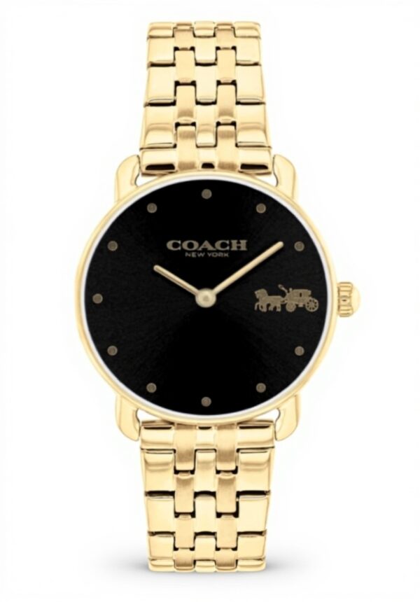 Coach orologio donna acciaio inox quadrante nero 14504302
